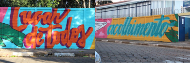 Arte em Grafite dos Muros