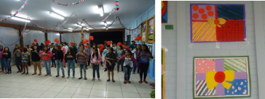 Natal inspirado em Romero Brito